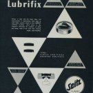 1956 Seitz Lubrifix Les Brenets Switzerland 1956 Swiss Print Ad Publicite Suisse Advert Horology