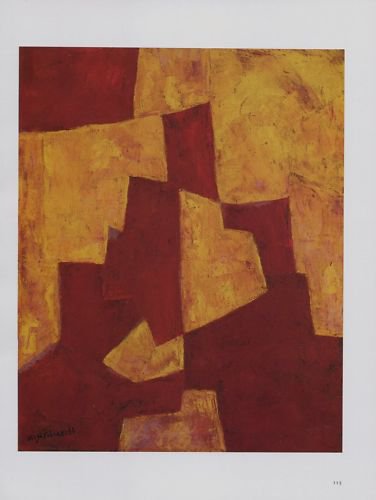 Serge Poliakoff Composition Abstraite Art Ad Publicite Advert Advertisement