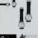 1956 Optima Watch Company Granges Switzerland Swiss Print Ad Suisse Publicite Montres