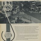 Vintage 1957 Rotary Watch Factory Swiss Print Ad Suisse Publicite Montres
