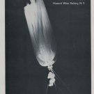1969 Otto Piene Vintage 1969 Art Exhibition Ad Publicite Advert Henry Wise Gallery