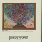 1980 Juan Romero Grand Bouquet Art Ad Publicite Advert Advertisement