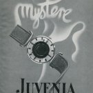 1950 Juvenia Watch Company Juvenia Mystere Watch Advert Swiss Print Ad Suisse Publicite Montres