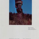 1969 Melvin Schuler Vintage 1969 Art Exhibition Ad Publicite Advert Ankrum Gallery, Los Angeles