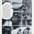 1956 Gruen Watch Company Trans World Airlines TWA Vintage Swiss Print Ad Suisse Publicite Montres