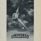 Vintage 1956 Universo SA Switzerland Swiss Print Ad Suisse Publicite Horlogerie Horology Schweiz