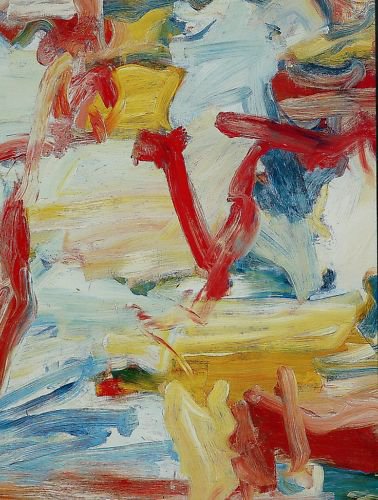 Willem de Kooning Untitled V Art Ad Publicite Advert Advertisement