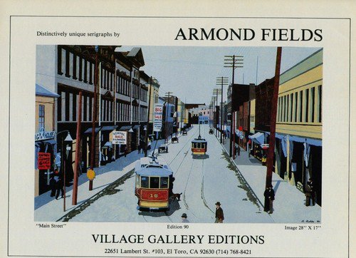Armond Fields 1980 Art Ad Main Street Publicite Advert Advertisement