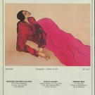 R. C. Gorman Marcella Advert 1980 Art Ad Publicite Advert Advertisement RC Gorman