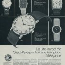1977 Girard-Perregaux SA Watch Company Switzerland Swiss Print Ad Suisse Publicite Montres Schweiz