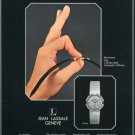 1977 Jean Lassale Watch Co Bouchet-Lassale SA Swiss Print Ad Suisse Publicite Montres Schweiz
