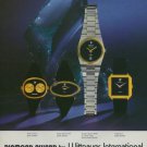 1977 Wittnauer Watch Company Switzerland Swiss Print Ad Suisse Publicite Montres Schweiz Suiza