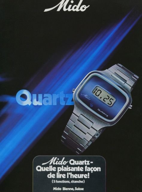 1977 Mido Watch Co Switzerland Swiss Print Ad Suisse Publicite Montres Schweiz Suiza