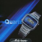 1977 Mido Watch Co Switzerland Swiss Print Ad Suisse Publicite Montres Schweiz Suiza