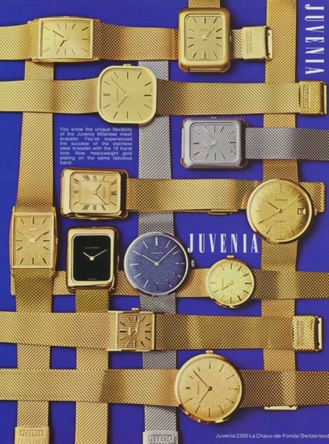 1977 Juvenia Watch CoLa Chaux-de-Fonds Switzerland Swiss Print Ad Suisse Publicite Montres