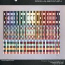 Yaacov Agam Thanksgiving 1980 Art Ad Publicite Advert Advertisement