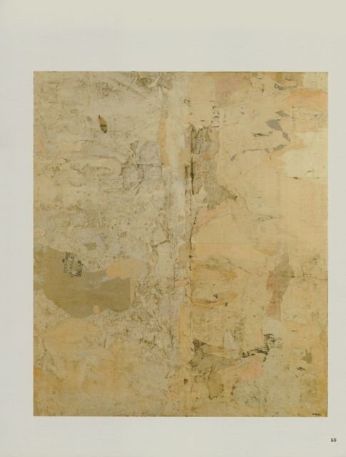 Mimmo Rotella Quasi Archeologico No. 2 Art Ad Publicite Advert Advertisement