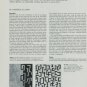1974 Leon Polk Smith Dealings in Equivalence Vintage 1974 Art Magazine Article by Lawrence Alloway