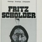 Fritz Scholder Vintage 1974 Art Ad Portrait of An American #2 Publicite Advert