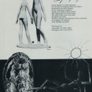 1974 Laszlo Ispanky Vintage 1974 Art Ad Publicite Advert