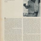1968 David Von Schlegell The Artist Speaks by Jay Jacobs Vintage 1968 Art Magazine Article