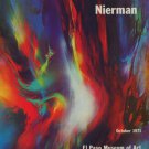 Leonardo Nierman Vintage 1971 Art Exhibition Ad Publicite Advert El Paso Museum of Art