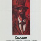 Cucaro Vintage 1974 Art Ad Pedrillo 1970s Publicite Advert