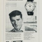 1958 Tissot Seastar T12 Visodate  Watch Advert Swiss Print Ad Publicite Suisse Montres