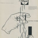 1958 Timor Watch Co La Chaux-de-Fonds Switzerland 1950s Swiss Print Ad Publicite Suisse Montres