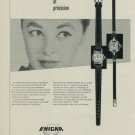 Enicar Watch Company Ultrasonic Vintage 1956 Swiss Ad Suisse Advert Horology