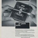 1971 KIF Parechoc SA Le Sentier Switzerland Swiss Ad Suisse Advert Horlogerie Horology