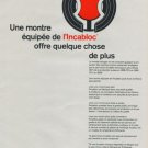 1971 Incabloc Portescap Company Switzerland 1971 Swiss Ad Suisse Advert Horology Horlogerie