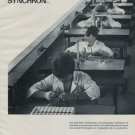 Synchron Watch Company Doxa Cyma Ernest Borel 1971 Swiss Ad Suisse Advert