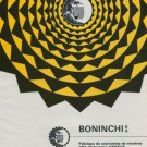 Boninchi S.A. Company Geneva Switzerland Vintage 1971 Swiss Ad Suisse Advert Horlogerie Horology