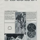 Ebauches S.A. Vintage 1971 Swiss Ad Publicite Suisse Advert Horlogerie Horology