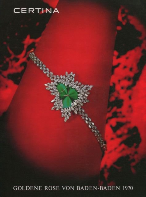 Certina Watch Company Vintage 1971 Swiss Print Ad Publicite Suisse Advert