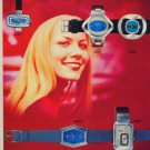 Atlantic Watch Company Vintage 1975 Swiss Ad Advert Suisse Horlogerie Horology