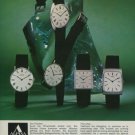 Alpina Watch Company Switzerland Vintage 1975 Swiss Ad Advert Suisse Schweiz
