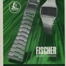 Artur Fischer Bander + Gehause Company 1975 Swiss Ad Advert Suisse Horlogerie
