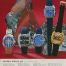 Buttes Watch Company Switzerland BWC Vintage 1975 Swiss Ad Suisse Advert