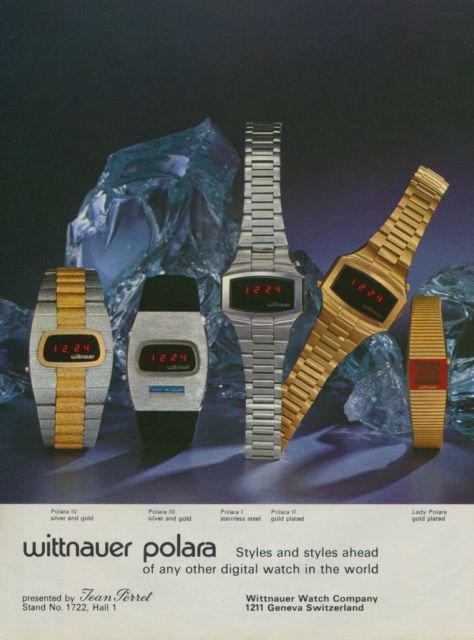Wittnauer Watch Company Switzerland Vintage 1975 Swiss Ad Advert Suisse Horology