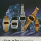 Wittnauer Watch Company Switzerland Vintage 1975 Swiss Ad Advert Suisse Horology