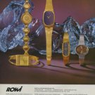 RoWi Rodi & Wienenberger Germany 1975 Swiss Ad Advert Horlogerie Horology