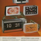 1975 Jaz Clock Company Paris France Vintage 1975 Swiss Ad Suisse Advert Horology Horlogerie