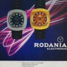 1971 Rodania Watch Company Grenchen Switzerland Vintage 1971 Swiss Ad Suisse Advert