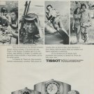 1975 Tissot Watch Company Switzerland Tissot Seastar Advert Vintage 1975 Swiss Ad Suisse Advert