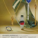 1975 Jewelers Kollmar & Jourdan AG Pforzheim Germany Vintage 1975 Swiss Ad Suisse Advert
