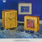1971 Imhof Clock Company Arthur Imhof S.A. Switzerland Vintage 1971 Swiss Ad Suisse Advert