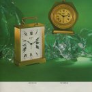 1975 Swiza Clock Company Switzerland Louis Schwab Vintage 1975 Swiss Ad Suisse Advert Horlogerie