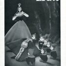 1946 Liga Watch Company Snow White & the Seven Dwarfs Switzerland 1946 Swiss Ad Suisse Advert 1946 Liga Watch Company Snow White & the Seven Dwarfs Switzerland 1946 Swiss Ad Suisse Advert